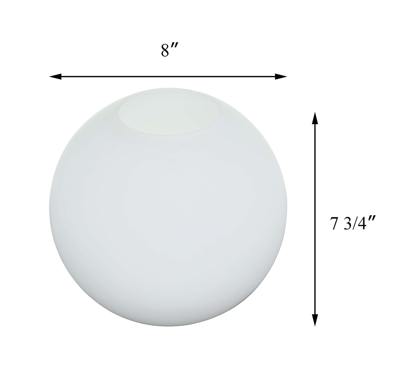 White Glass Replacement for XiNBEi Lighting SF1211 & P1211