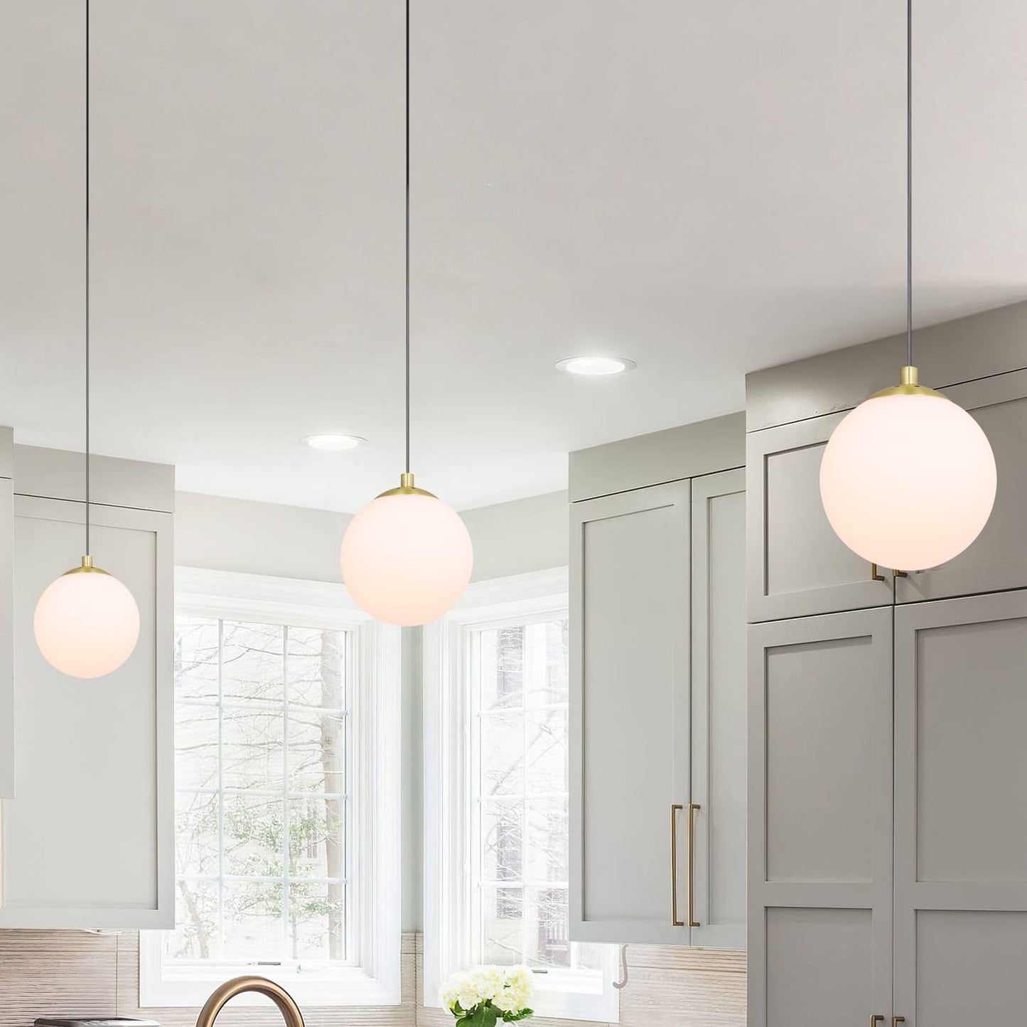 White Glass Replacement for XiNBEi Lighting SF1211 & P1211