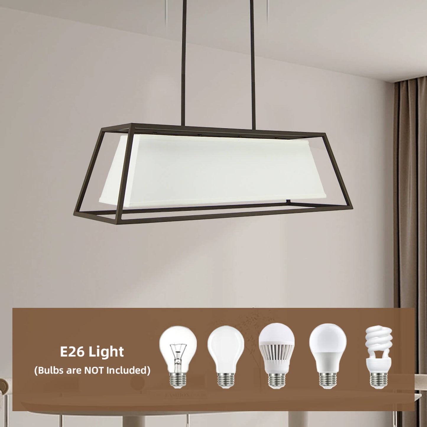 Kitchen Island Lamp Bar Retro Decoration Restaurant Chandelier Industrial Iron Art Pendant Light for Dining Room XB-ISF1102-4