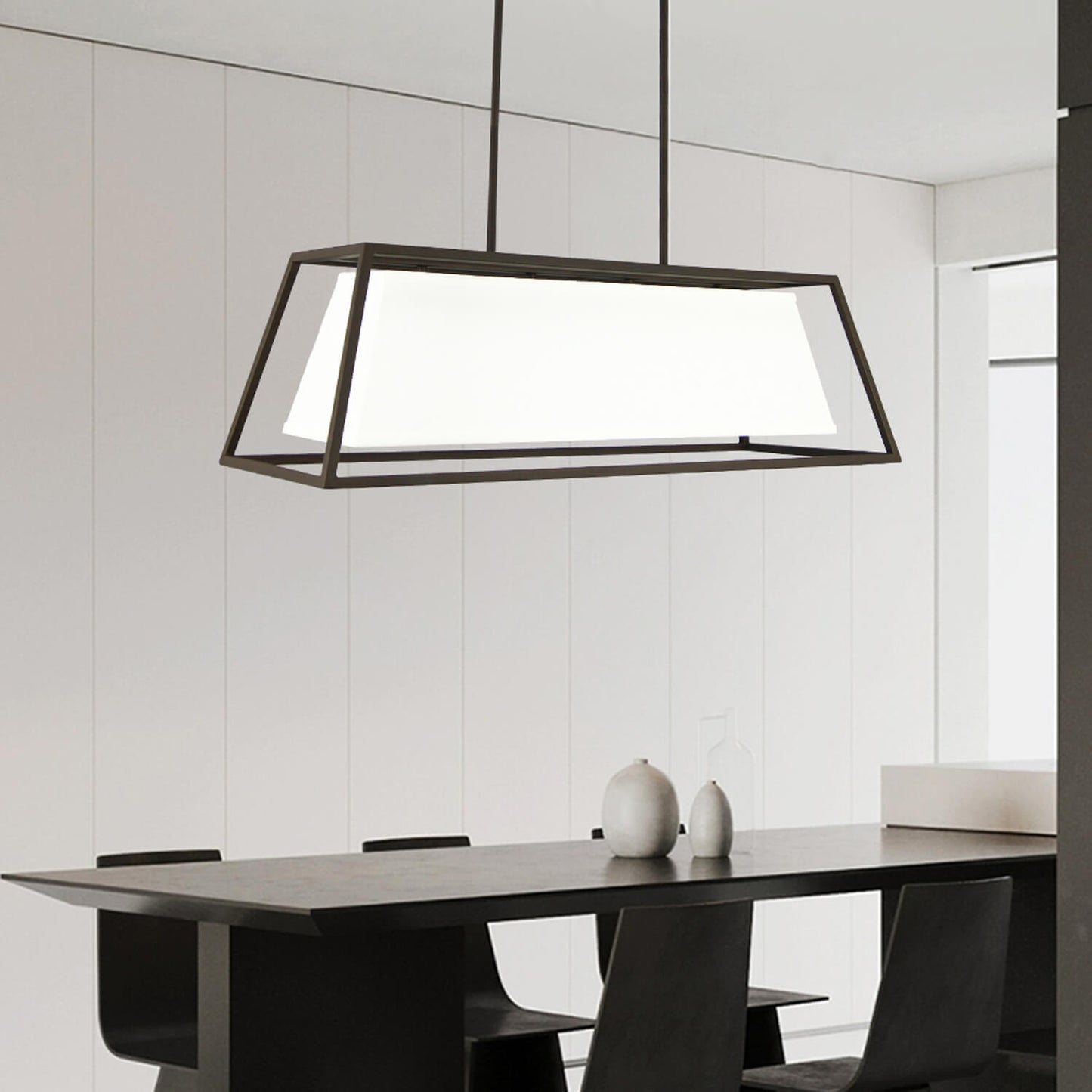 Kitchen Island Lamp Bar Retro Decoration Restaurant Chandelier Industrial Iron Art Pendant Light for Dining Room XB-ISF1102-4