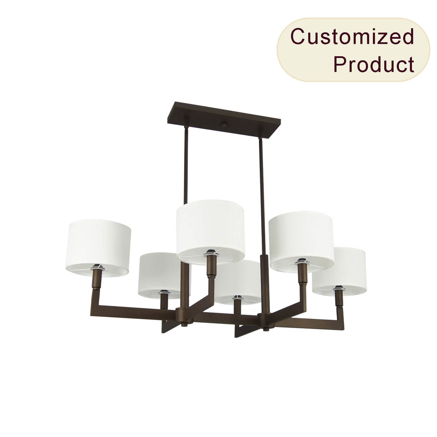Modern Multi Hanging Ceiling Lighting Home Kitchen Island Pendant Lights XB-ISF815-6-DB