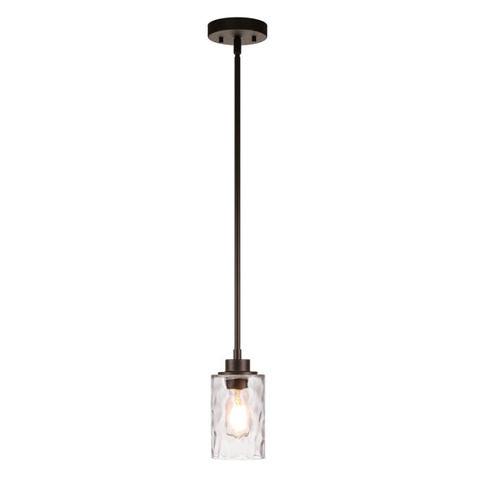 Glass Mini Pendant Light - Modern Kitchen Ceiling Light XB-P1227-DB