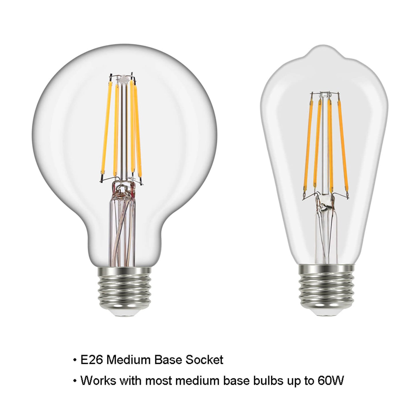 Sputnik Chandelier, 3-Light Industrial Black Pendant Light with LED Bulbs XB-P1245-3-MBK-LED