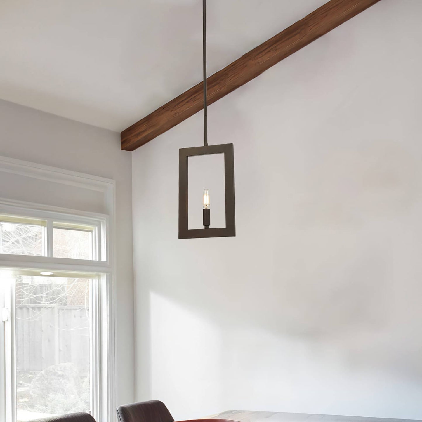 Modern Dark Bronze Kitchen Pendant Light with LED Bulb XB-P1278-DB