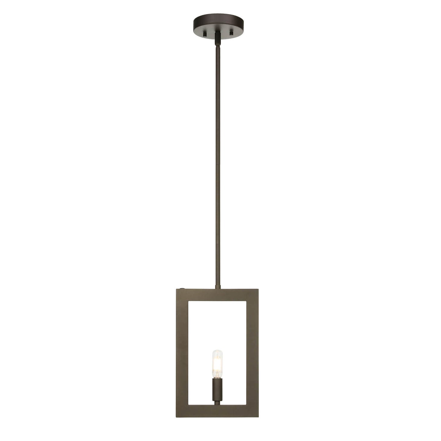 Modern Dark Bronze Kitchen Pendant Light with LED Bulb XB-P1278-DB
