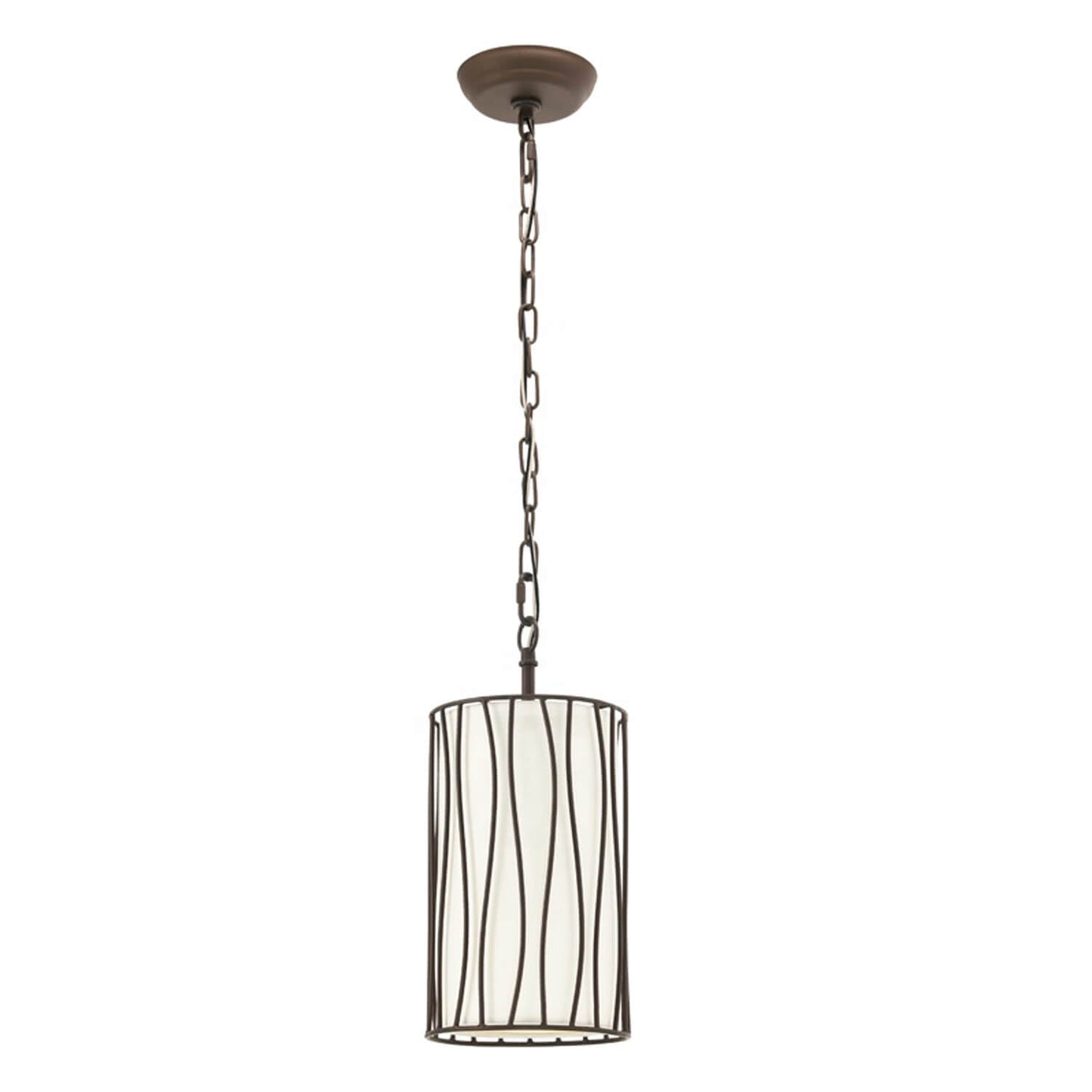 American Style Farmhouse Indoor Mini Pendant Light Dark Bronze Metal Wire Cage Kitchen Island Lighting Pendant Hanging Lamp XB-P779-DB