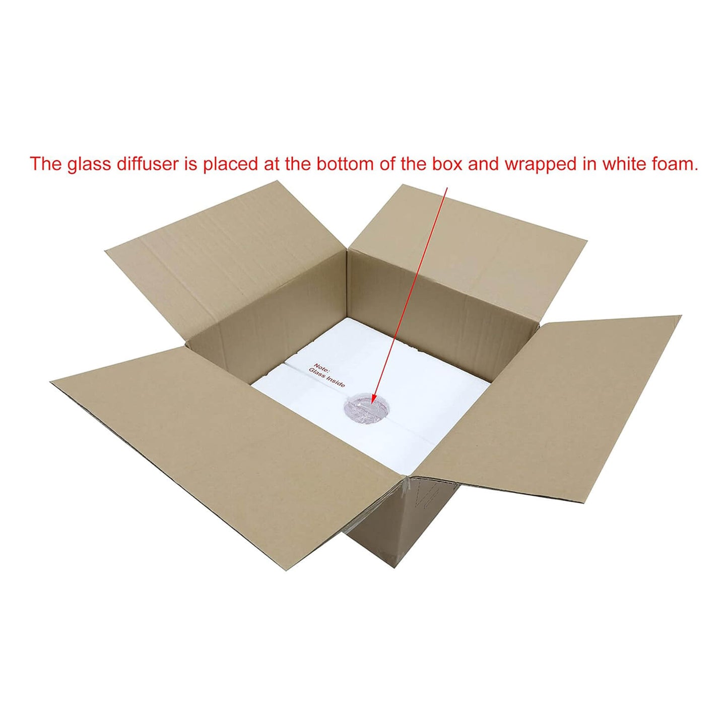 18 inch Modern Semi-Flush Mount Ceiling Light, Brushed Nickel, White Drum Shade XB-SF1199-BN