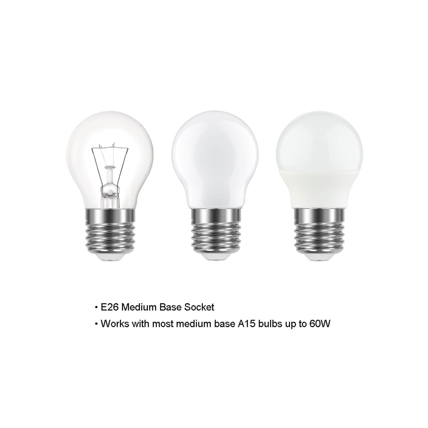Globe Semi Flush Mount Ceiling Light, 2-Light, Matte Black, White Glass Shades XB-SF1211-2-MBK-1