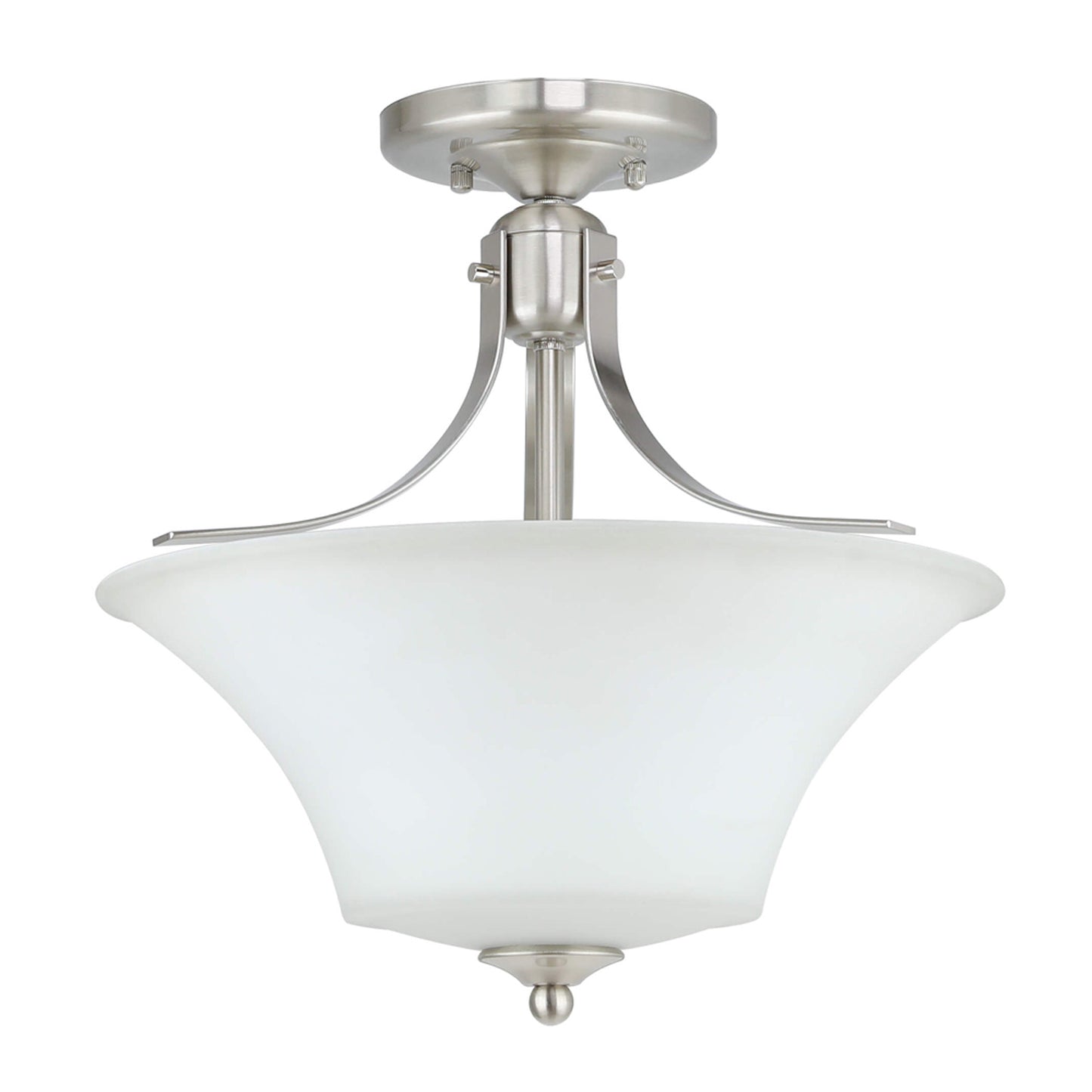 2025 Farmhouse Industrial Home Indoor Led Ceiling Lamp Glass Nordic Pendant Lamp Flush Mount Ceiling Light for Foyer Entryway XB-SF563-3-BN