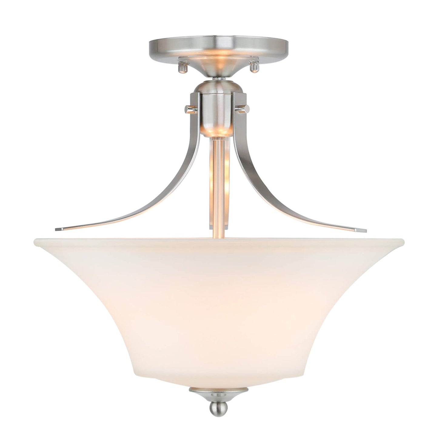 2025 Farmhouse Industrial Home Indoor Led Ceiling Lamp Glass Nordic Pendant Lamp Flush Mount Ceiling Light for Foyer Entryway XB-SF563-3-BN