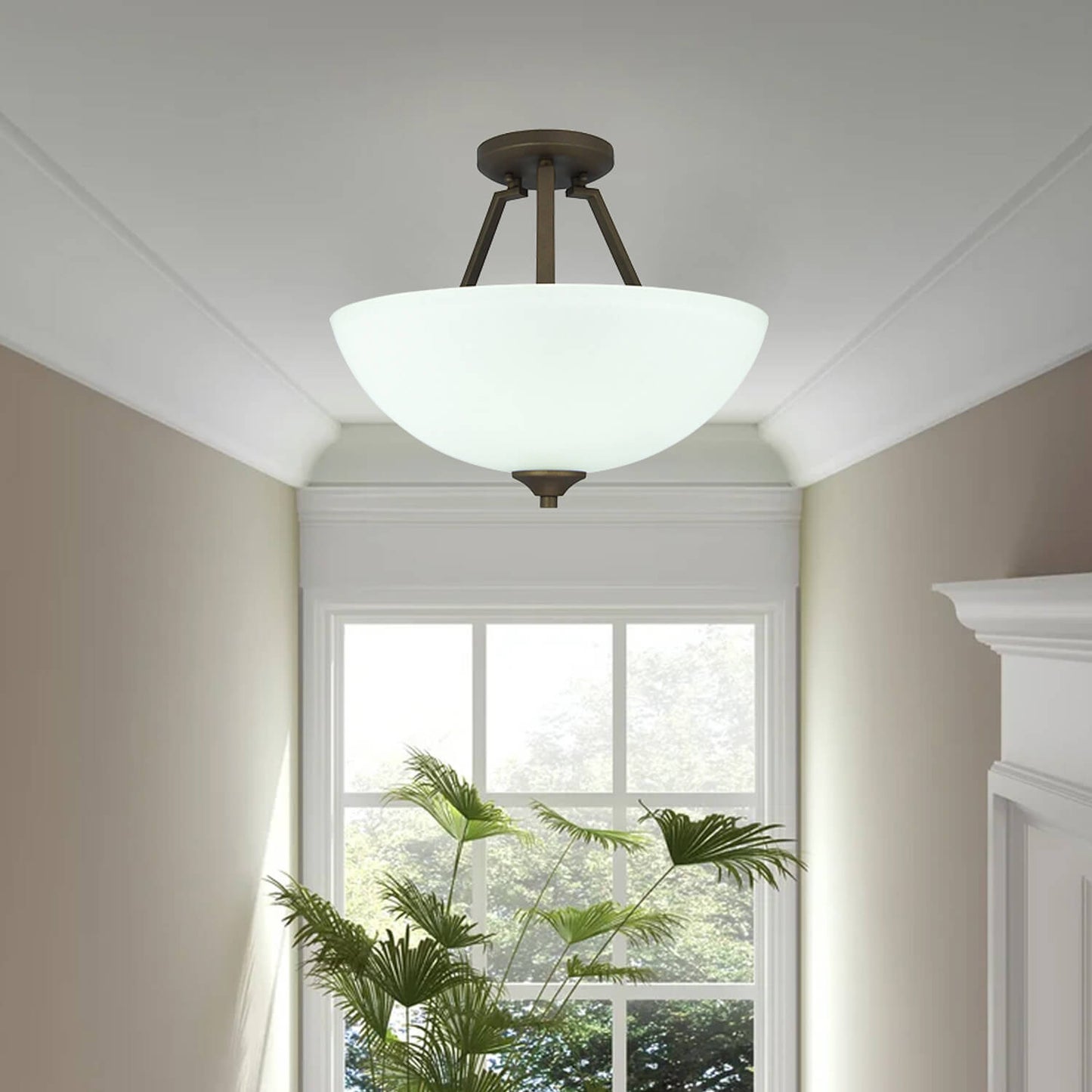 Dining Room Glass Led Ceiling Rustic Farmhouse Industrial Chandelier Hanging Pendant Living Room for Home Chandelier XB-SF816-3-DB