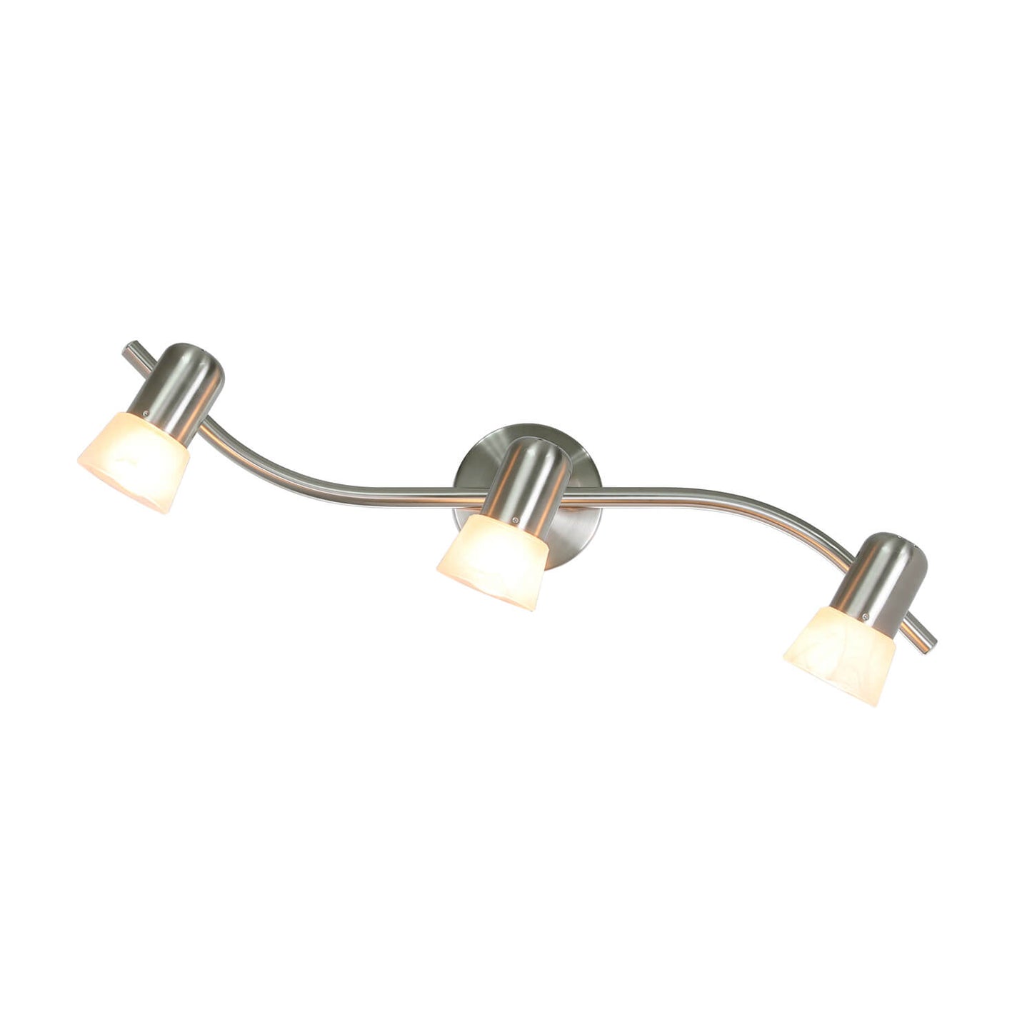 Modern Track Light Bar Brushed Nickel for Kitchen and Dining Room XB-TR1213-3
