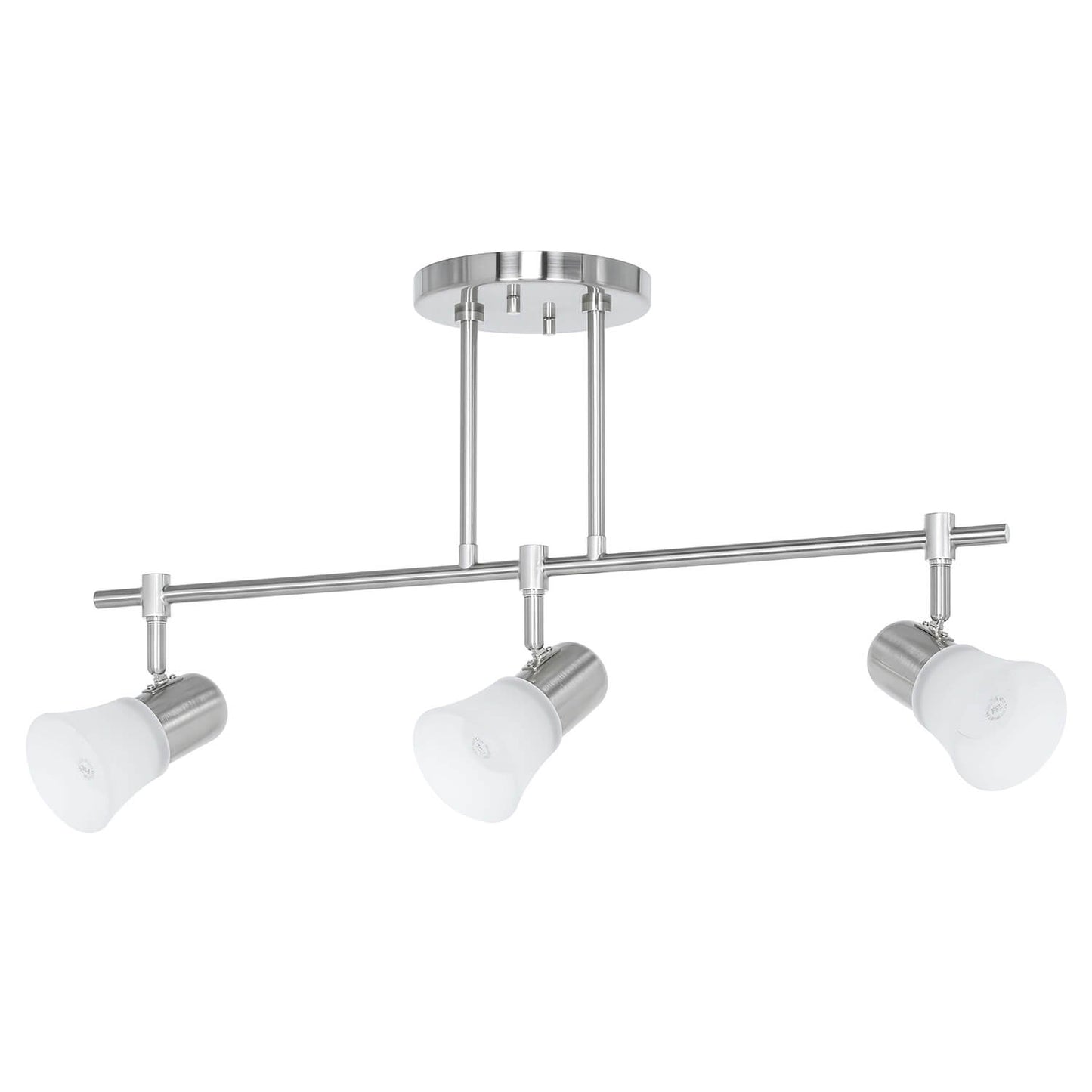 Modern Glass Kitchen Island Track Light XB-TR1235-3-BN