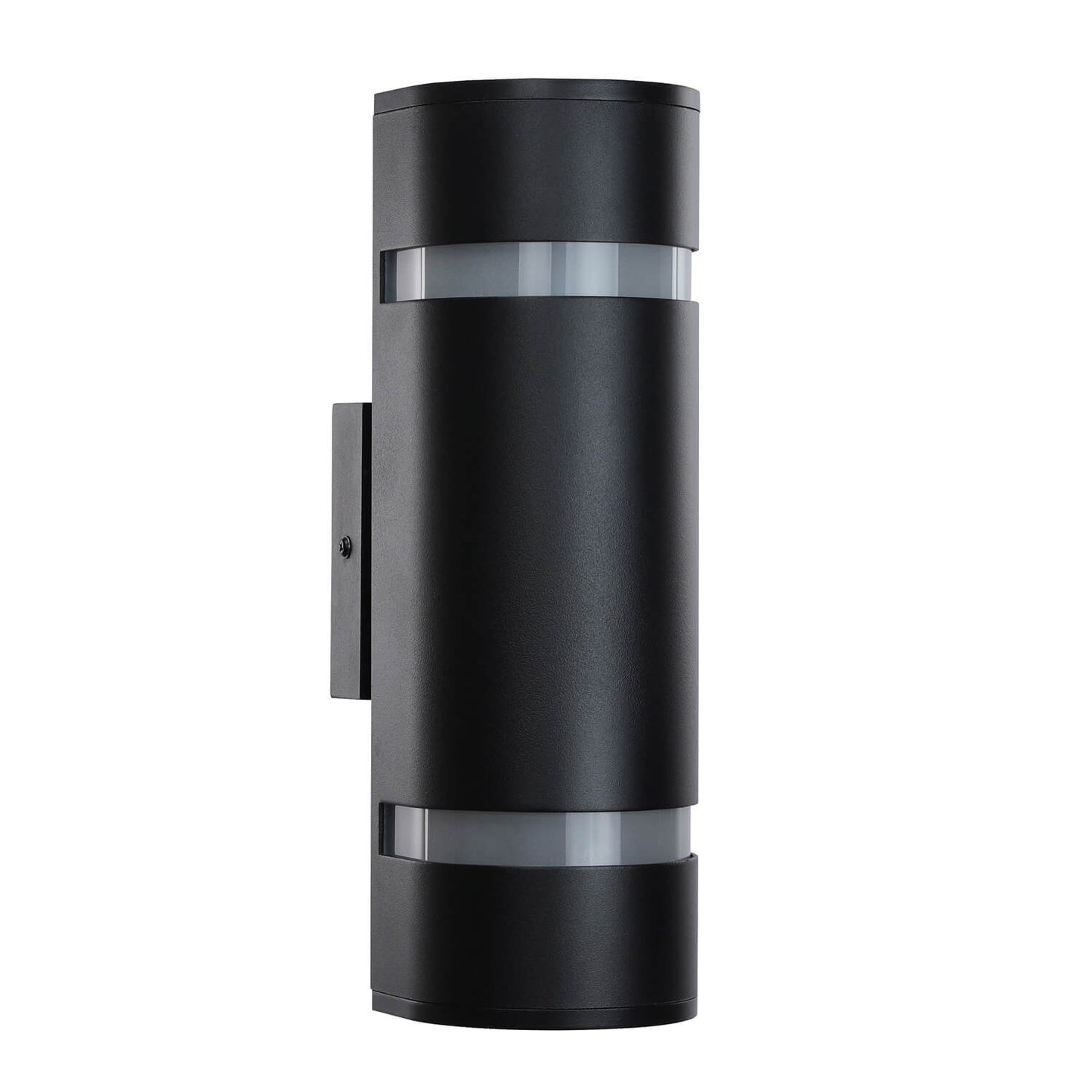Outdoor Wall Sconce, Modern Water Proof D Shape Exterior Black Wall Light XB-W1112-BK