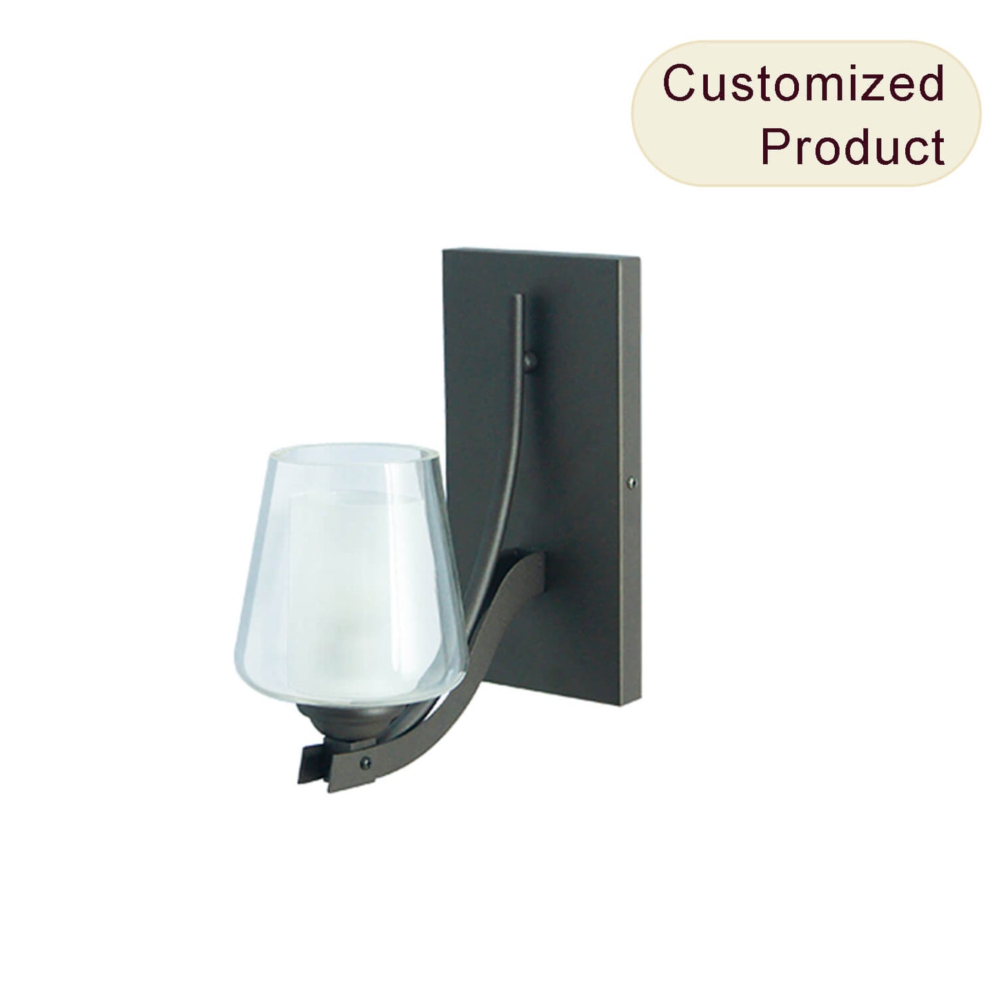 Wholesale Black Metal Wall Lamps Vintages Decorative Wall Lighting Patio Stairway Corridor Wall Sconce Indoor XB-W1197-1-DB