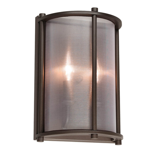 Dark Bronze 2-Light Wall Sconce for Living Room & Hallway XB-W1199-DB