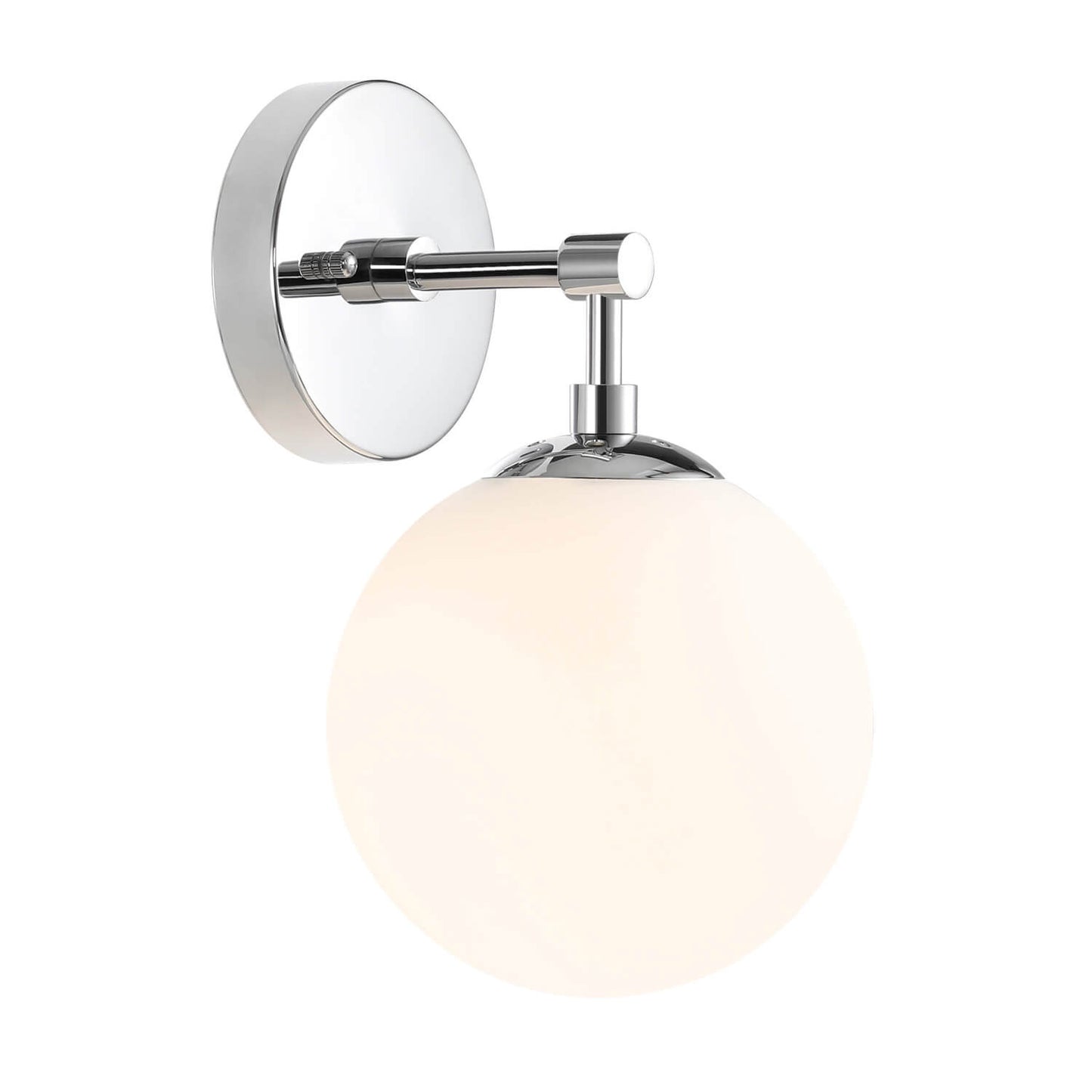 Modern Chrome Glass Wall Sconce XB-W1211-CH