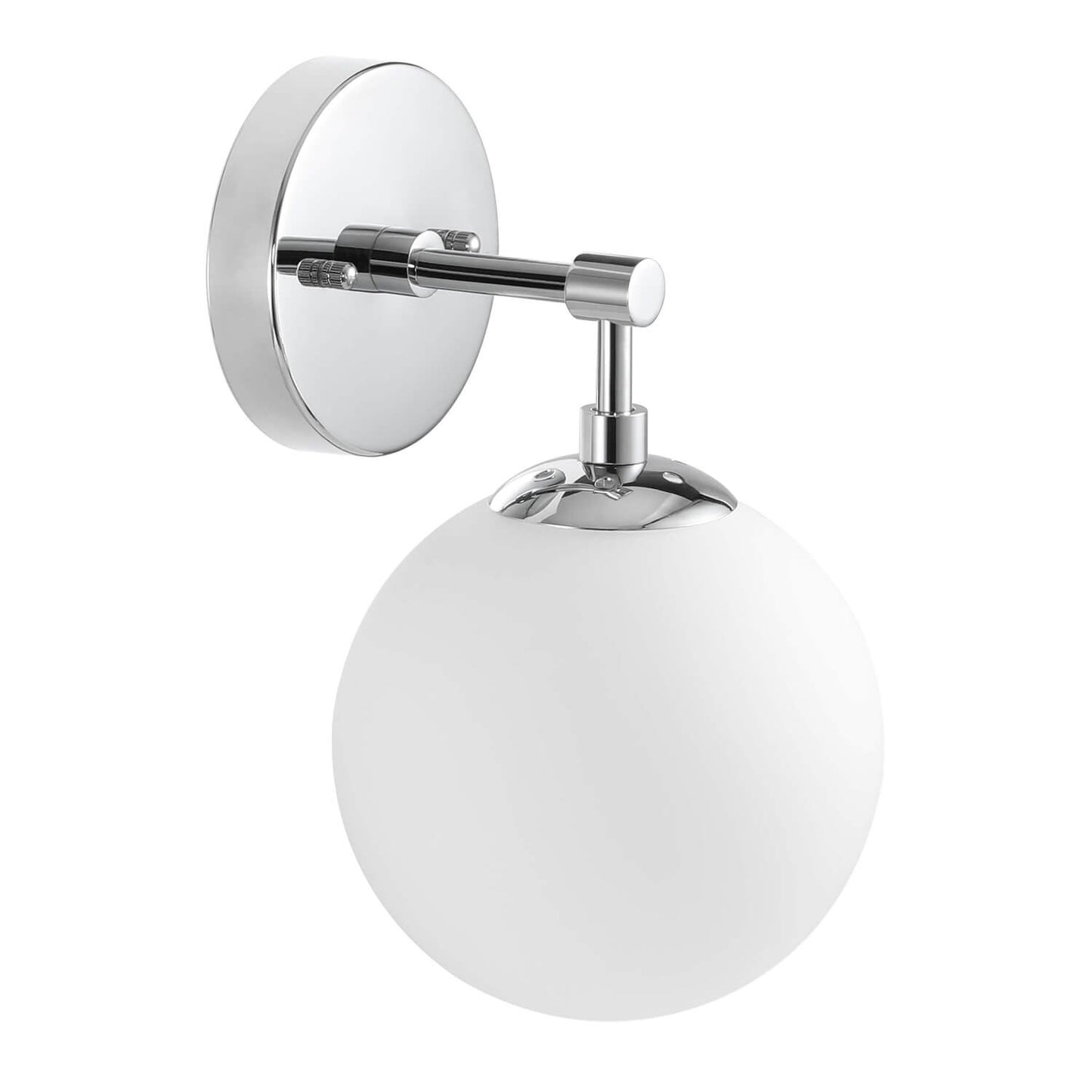 Modern Chrome Glass Wall Sconce XB-W1211-CH