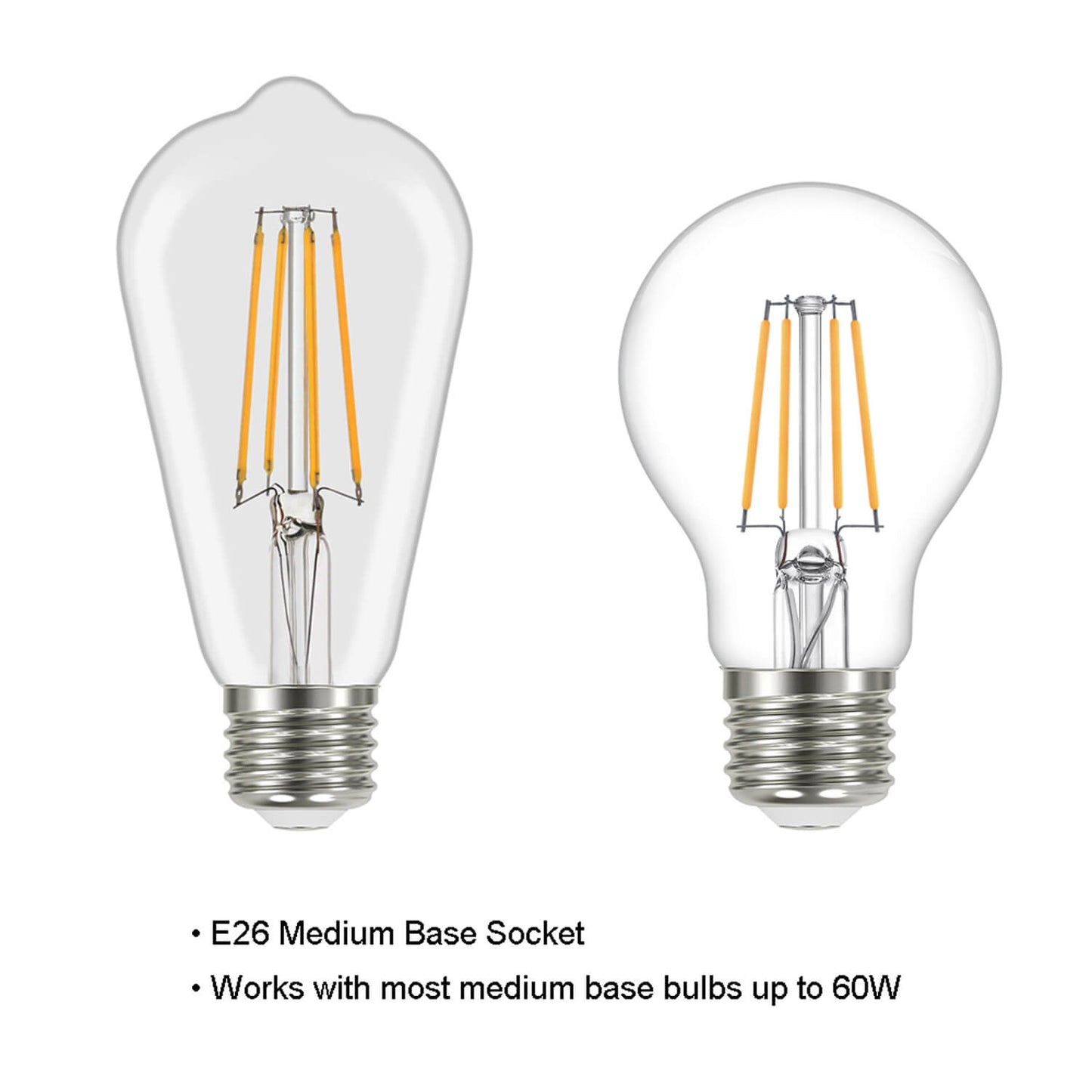 Bathroom Vanity Light Fixture, 4-Light, Brushed Nickel with Glass Globe Shades XB-W1256-4-BN