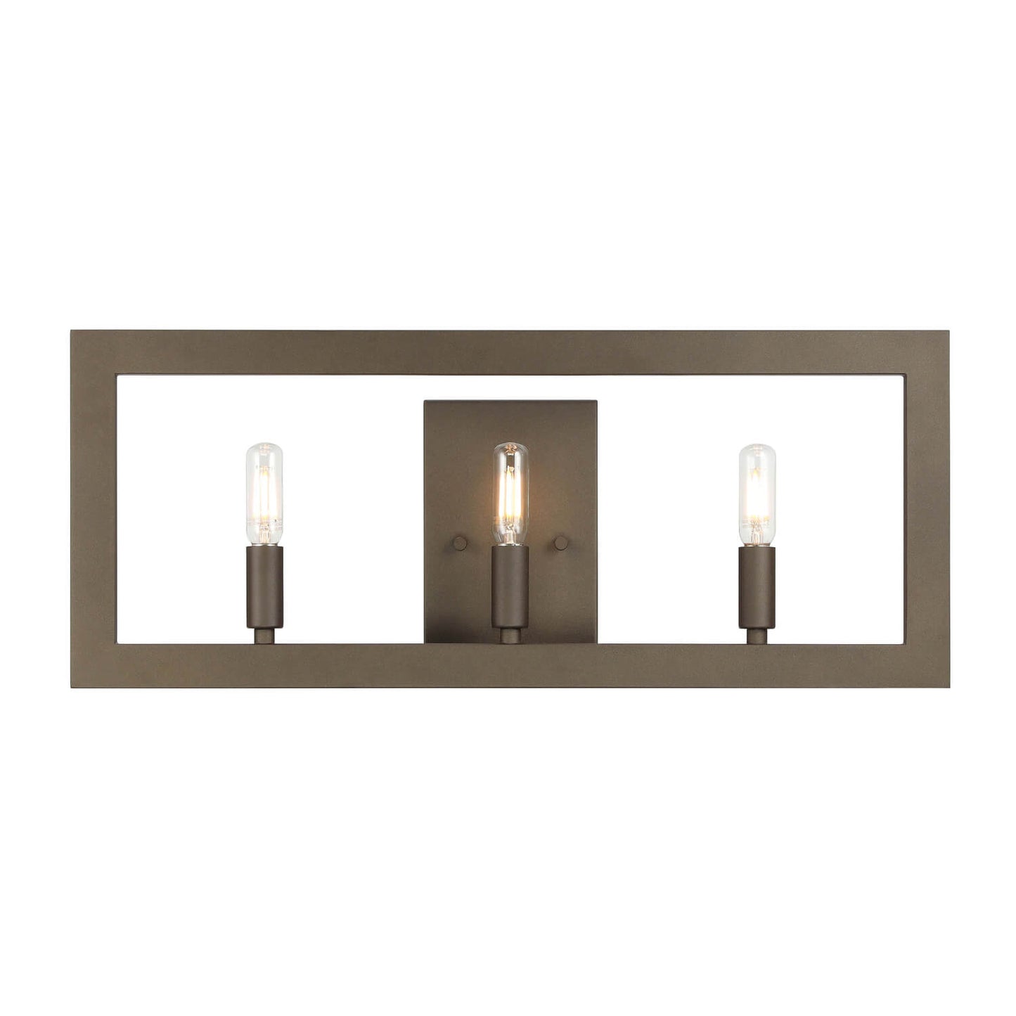 Industrial Dark Bronze Wall Sconce with LED Bulbs XB-W1278-3-DB