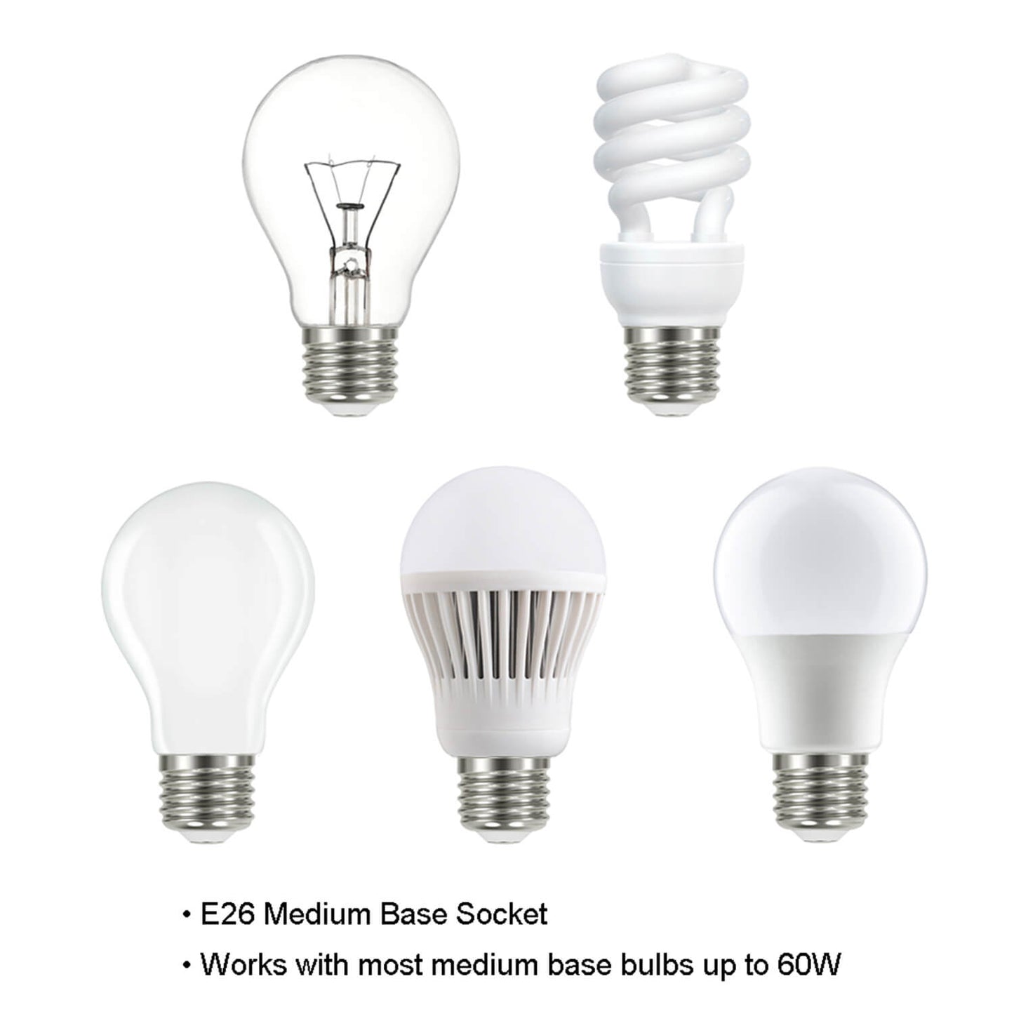 Modern Brushed Nickel Wall Sconce with White Glass Shade XB-W1305-1-BN