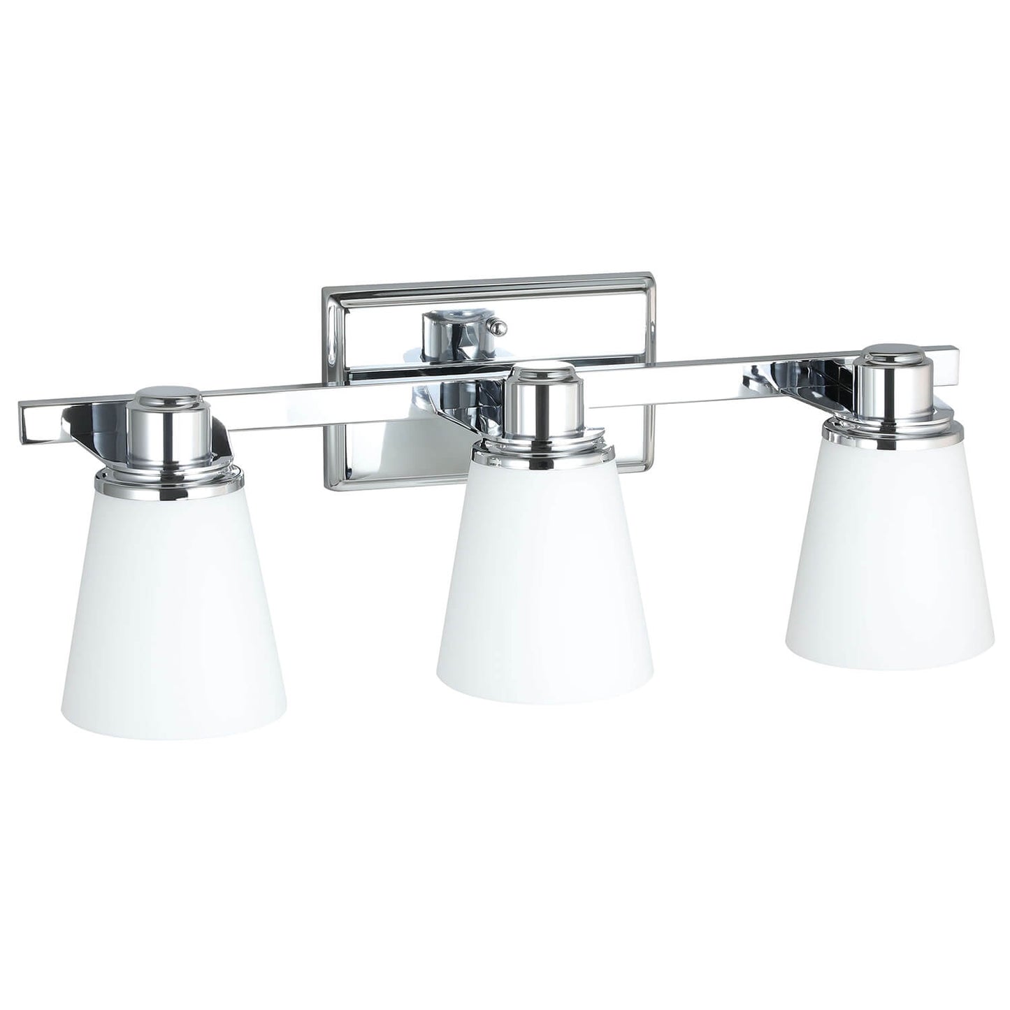 Modern Chrome 3-Light Vanity Fixture XB-W220-3-CH
