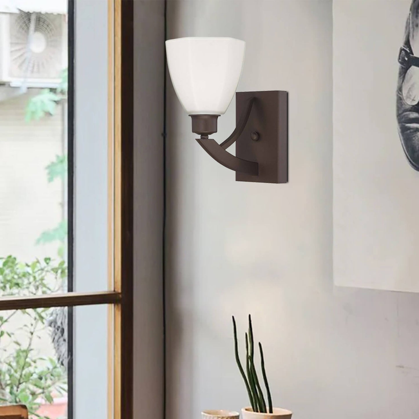 XINBEI Black Iron Design Modern Led Wall Sconce Lamp Bedside Wall Lamp for Hotel Rooms XB-W361-1-DB