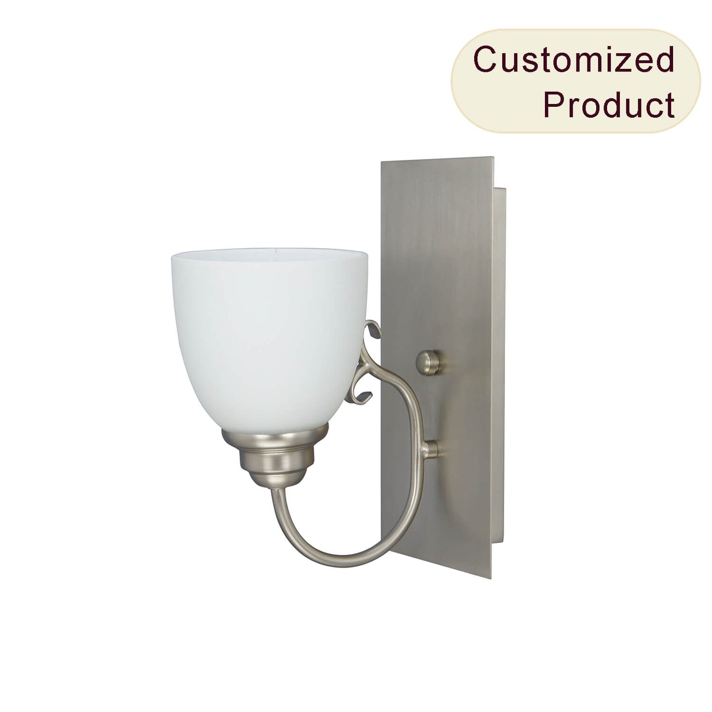 Farmhouse Wall Light Bedroom Indoor Modern Round for Living Room Bedroom Wall Sconce XB-W721-1-SN