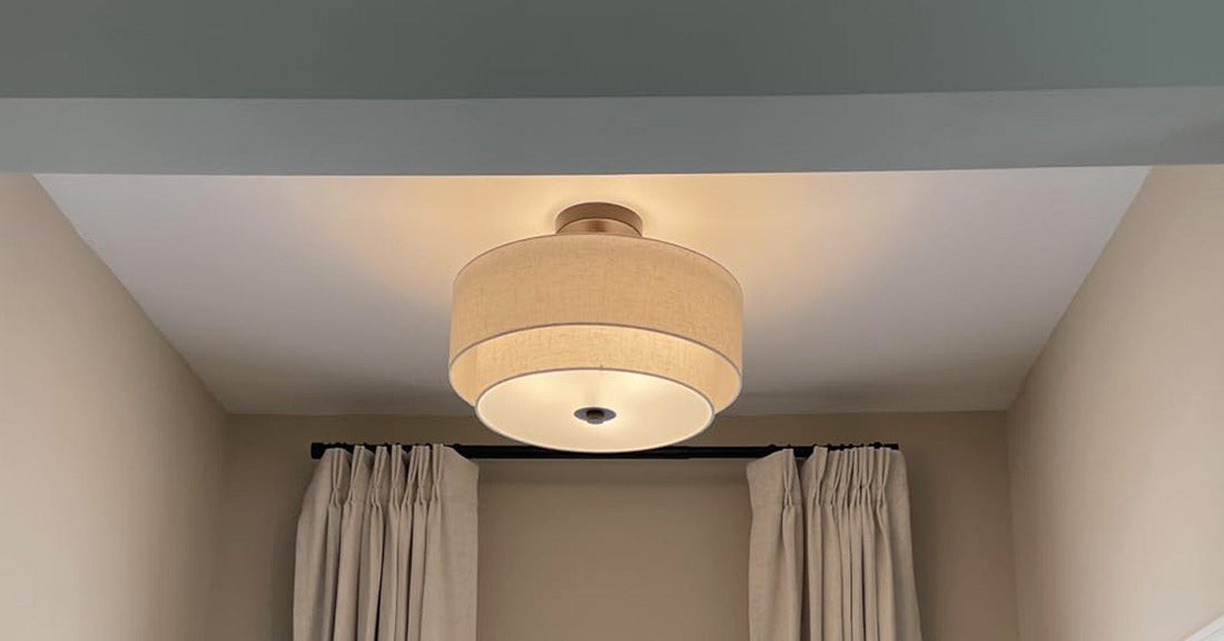 Classic Styles in Semi-Flush Mount Ceiling Light Fixtures for Versatile Rooms
