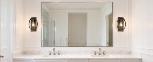 Dark Bronze Bathroom Sconces as a Statement in Home Lighting