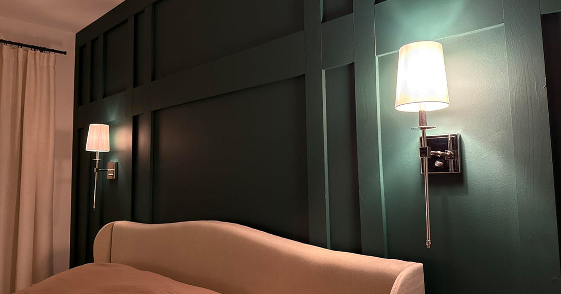 Selection of Living Room Wall Lights to Fit Various Interior Designs