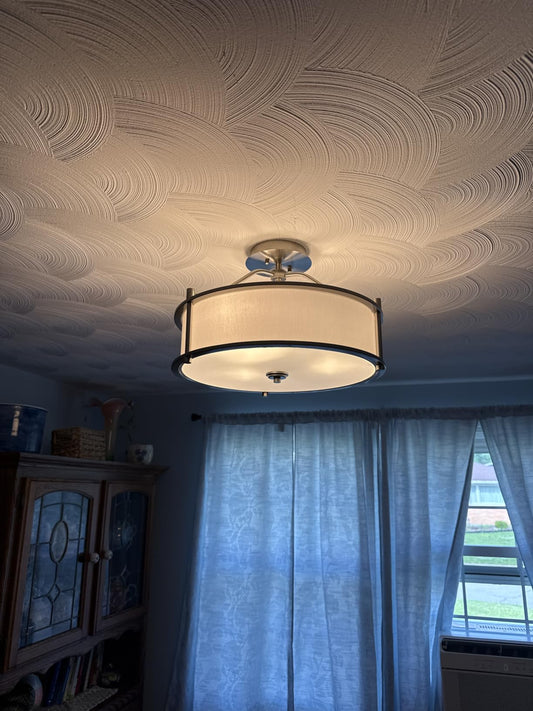 Finding Semi-Flush Ceiling Light Fixtures in Online Catalogs