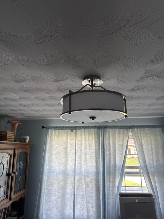 Characteristics of a Modern Semi-Flush Ceiling Light Fixture for Transitional Interiors