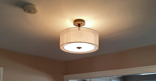 Designing Comfortable Living Spaces with Semi-Flush Mount Ceiling Lights