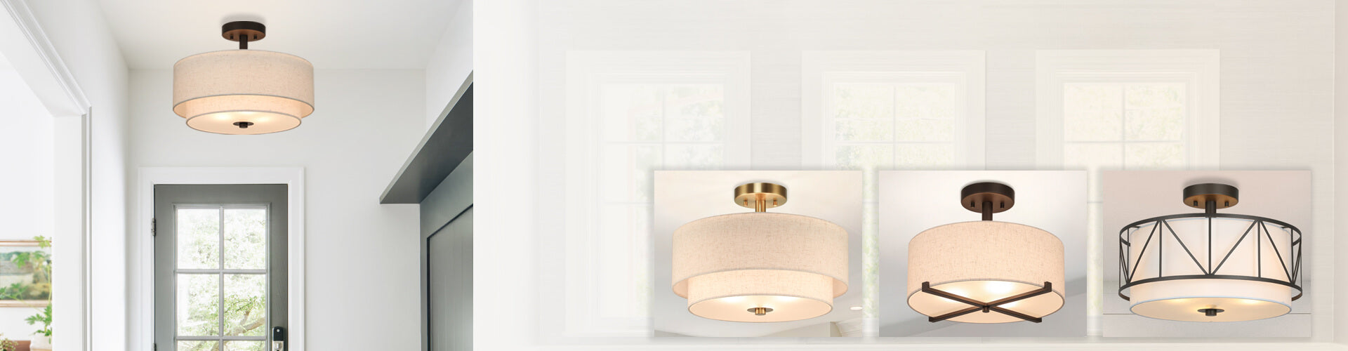 KXKLGWHN Japanese Style Marble Chandelier, E27 Light Source