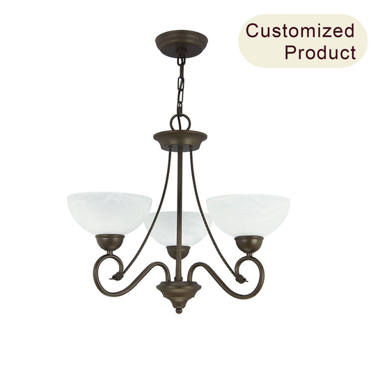 Living Room Modern Ceiling Chandelier Black Loft Living Dining Room Chandelier for Home XB-C708-3-DB