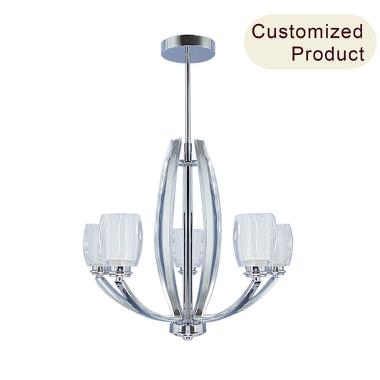 American Retro Luxury Indoor Living Room Antique Light Vintage Luxury House Interior Light Decoration Antique Chandeliers XB-C815-5-CH