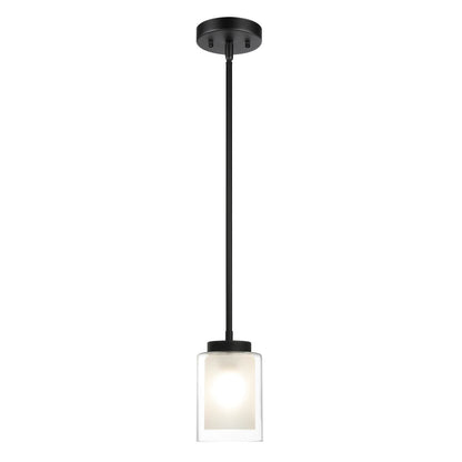 Modern Adjustable Hanging Pendant Lighting Black Kitchen Island Lights XB-P1195-MB
