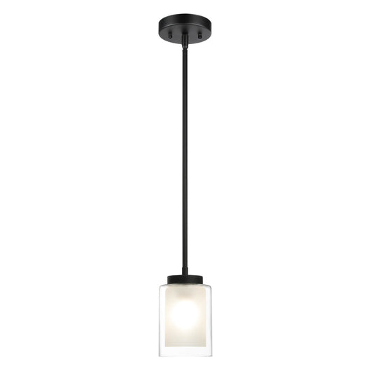 Modern Adjustable Hanging Pendant Lighting Black Kitchen Island Lights XB-P1195-MB
