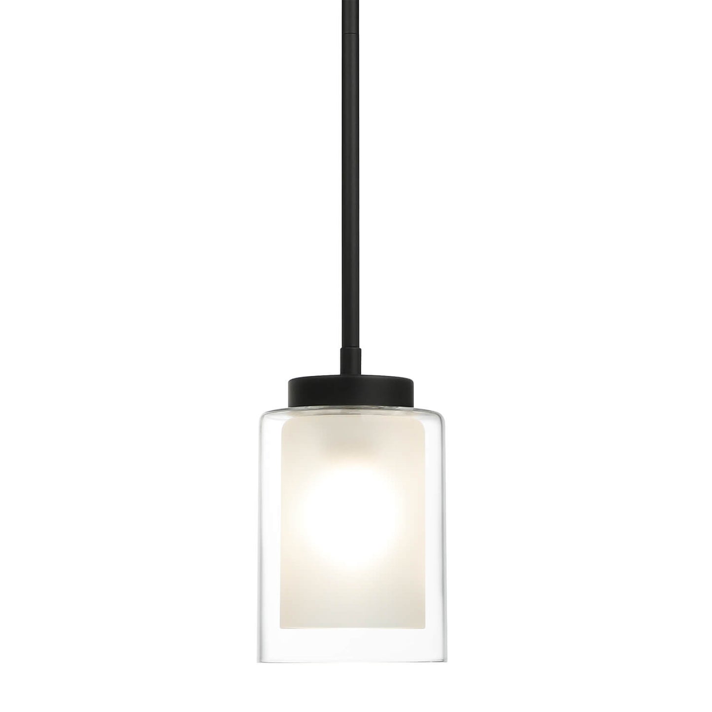 Modern Adjustable Hanging Pendant Lighting Black Kitchen Island Lights XB-P1195-MB