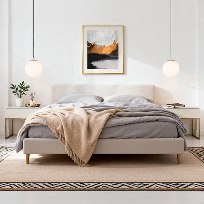 Modern Globe Pendant Light, Kitchen Hanging Ceiling Light, Satin Brass Finish, Adjustable Height XB-P1211-SB