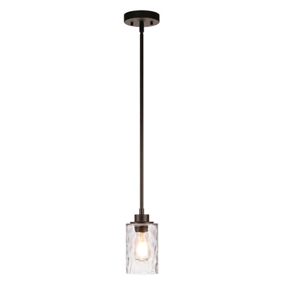 Glass Mini Pendant Light - Modern Kitchen Ceiling Light XB-P1227-DB