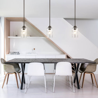 Glass Mini Pendant Light - Modern Kitchen Ceiling Light XB-P1227-DB