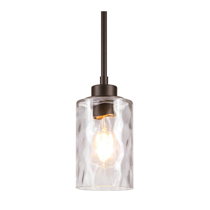 Glass Mini Pendant Light - Modern Kitchen Ceiling Light XB-P1227-DB