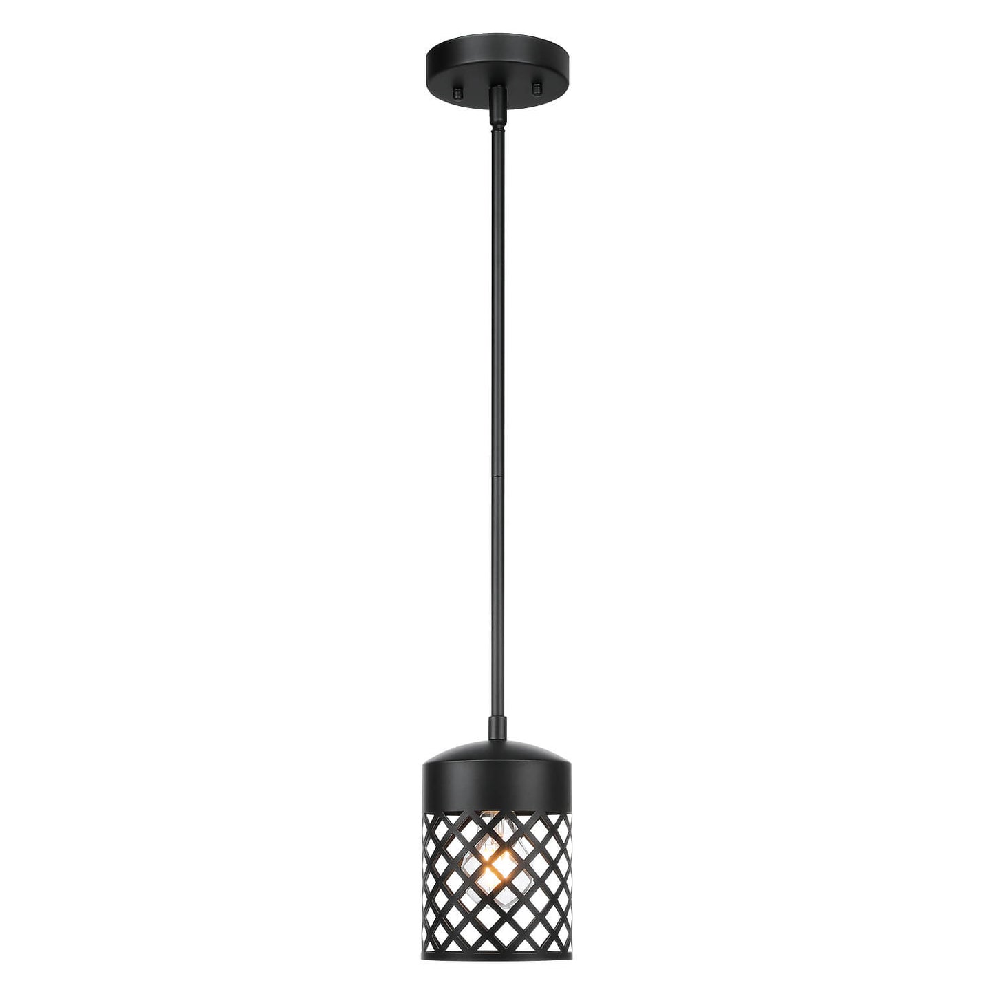 Modern Farmhouse Black Pendant Light for Kitchen Island XB-P328-MB