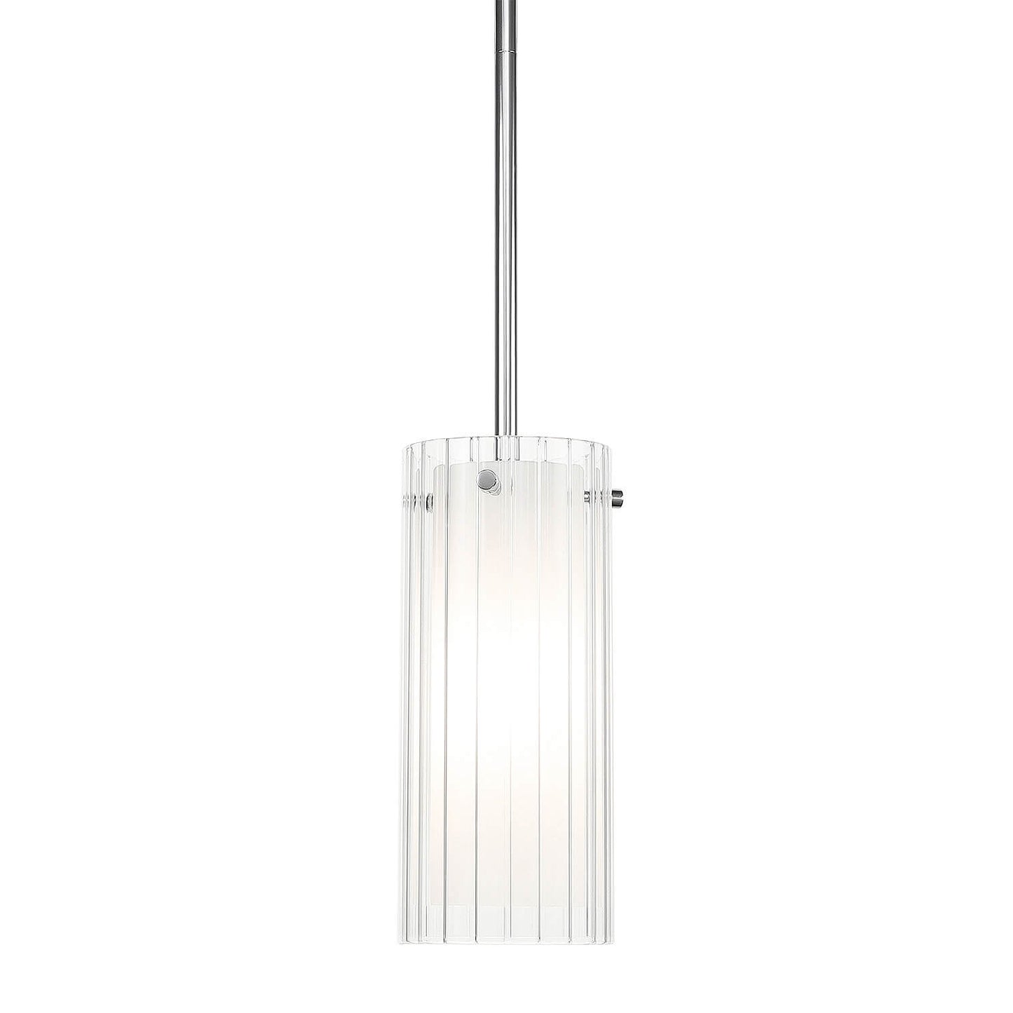 Modern Single Hanging Pendant Lighting Chrome Finish for Bar Dining Room XB-P482-1-CH