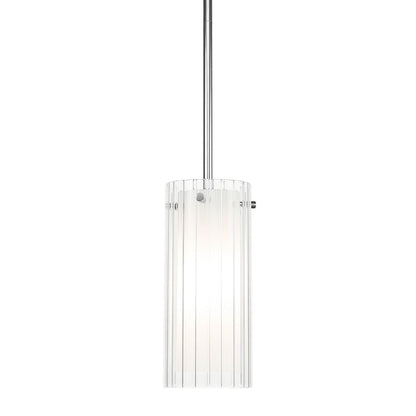 Modern Single Hanging Pendant Lighting Chrome Finish for Bar Dining Room XB-P482-1-CH