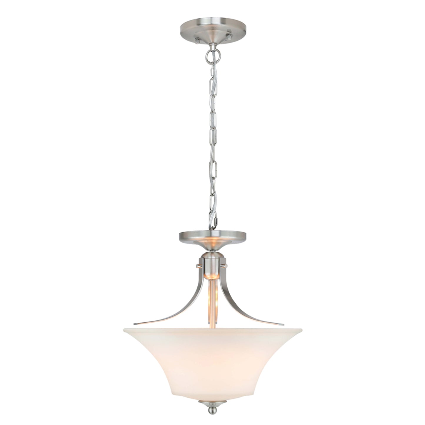 2025 New Industrial Adjustable Chain 3 Lights Nordic Glass Chandelier Led Pendant Light Hanging Pendant Lamp Over Dining Table XB-P563-3-BN