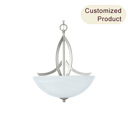 XiNBEi Lighting Modern Glass Led Chandelier Dinning Room Chandelier Led Modern Chandelier Luxury Nordic XB-P630-3-BN