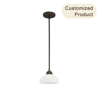 XiNBEi Lighting Classic Iron Chandelier Led Modern Chandelier Luxury Nordic Bronze Chandelier Led for Home XB-P708-1-DB